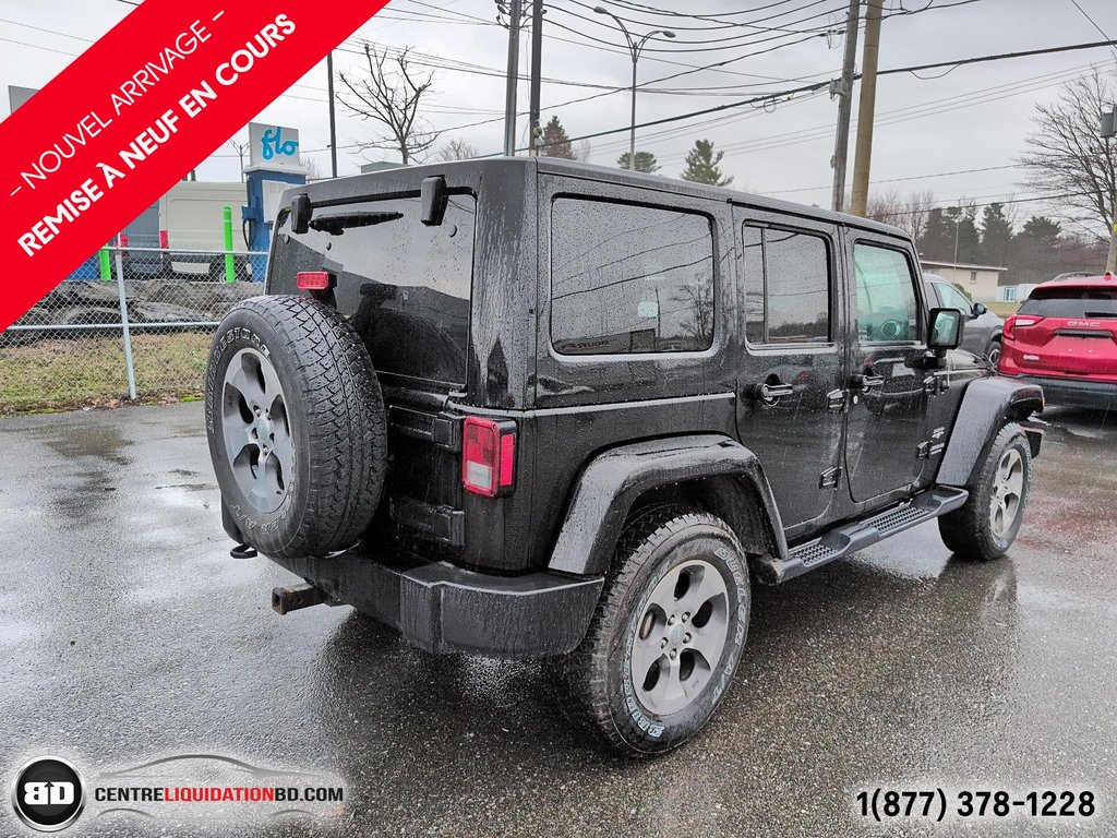 Jeep Wrangler Unlimited SAHARA V6 3.6L CUIR 2017 à Granby, Québec - 8 - w1024h768px