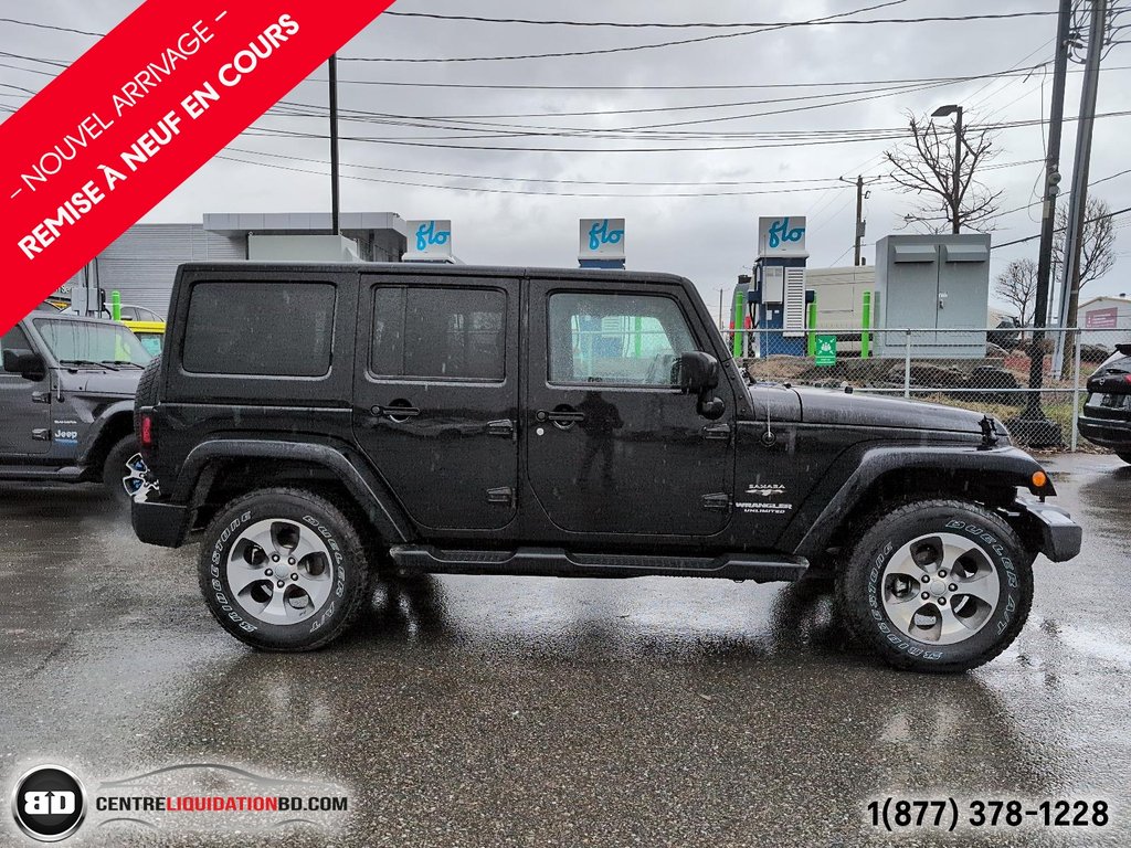Jeep Wrangler Unlimited SAHARA V6 3.6L CUIR 2017 à Granby, Québec - 5 - w1024h768px