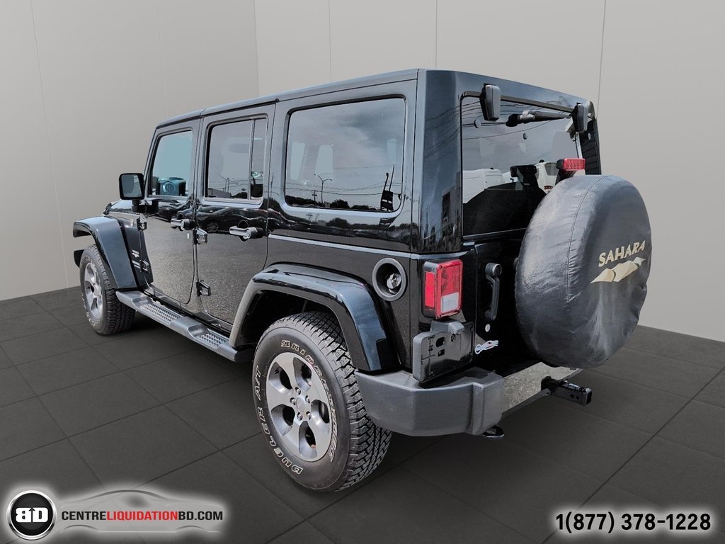 2017 Jeep Wrangler Unlimited Sahara V6 3.6L CUIR in Granby, Quebec - 8 - w1024h768px