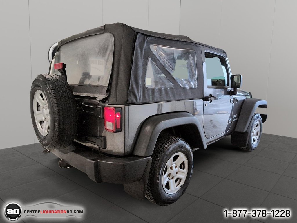 2016 Jeep Wrangler Sport MANUELLE in Granby, Quebec - 6 - w1024h768px