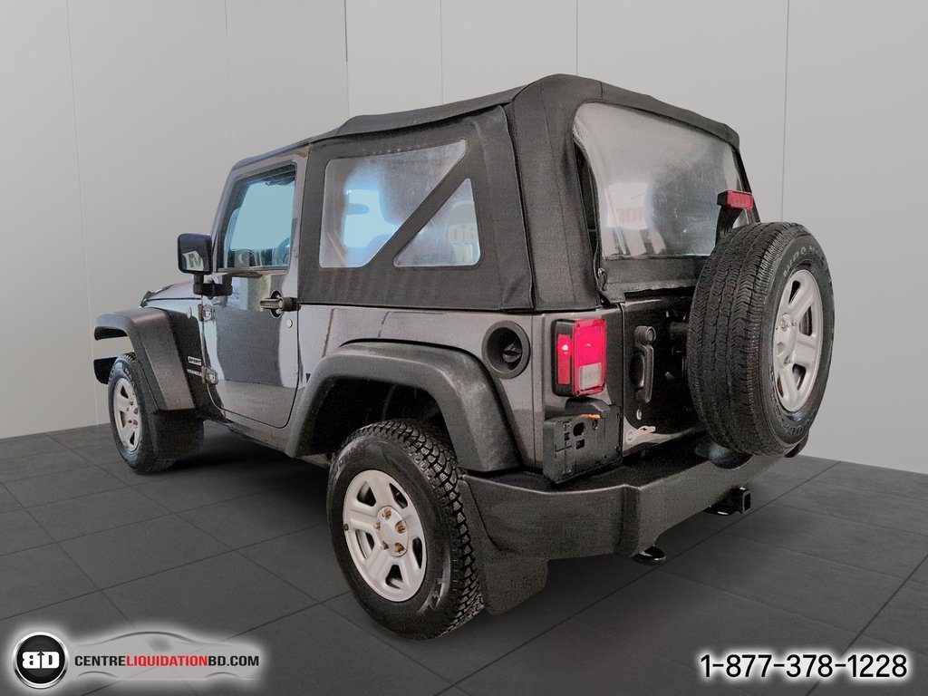 2016 Jeep Wrangler Sport MANUELLE in Granby, Quebec - 8 - w1024h768px