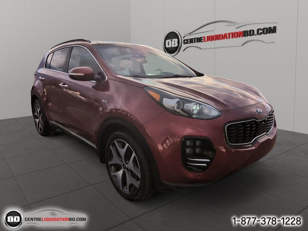 Kia Sportage SX Turbo AWD CUIR 2018 à Granby, Québec - 2 - w1024h768px