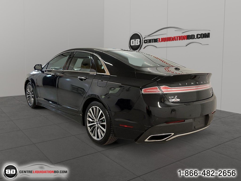 2018  MKZ Sélect AWD BANCS+VOLANT CHAUFFANTS GPS CAMERA RECULE TOIT OUVRANT in Granby, Quebec - 3 - w1024h768px