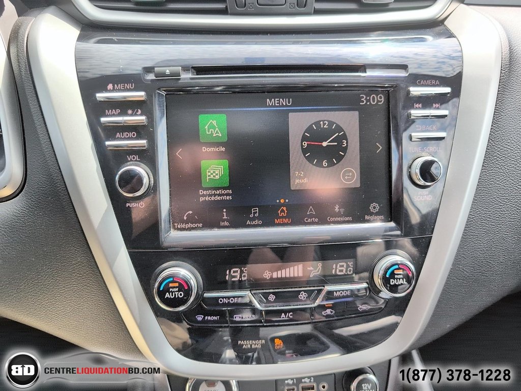 Nissan Murano SL AWD CUIR TOIT PANORAMIQUE 2019 à Granby, Québec - 20 - w1024h768px