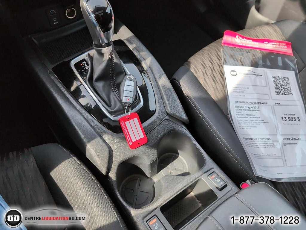 2017 Nissan Rogue SV AWD in Granby, Quebec - 19 - w1024h768px
