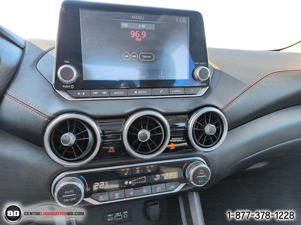 Nissan Sentra SR MANUELLE 6 VITESSES TOIT 2023 à Granby, Québec - 20 - w1024h768px