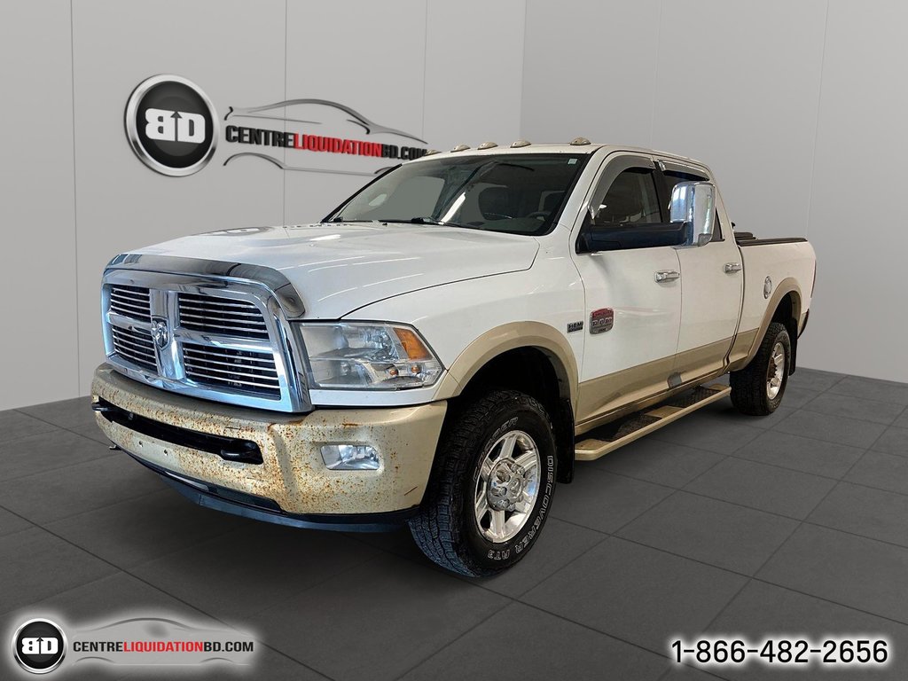 2012  2500 LARAMIE LONGHORN CREW BOITE 6.5P in Granby, Quebec - 1 - w1024h768px