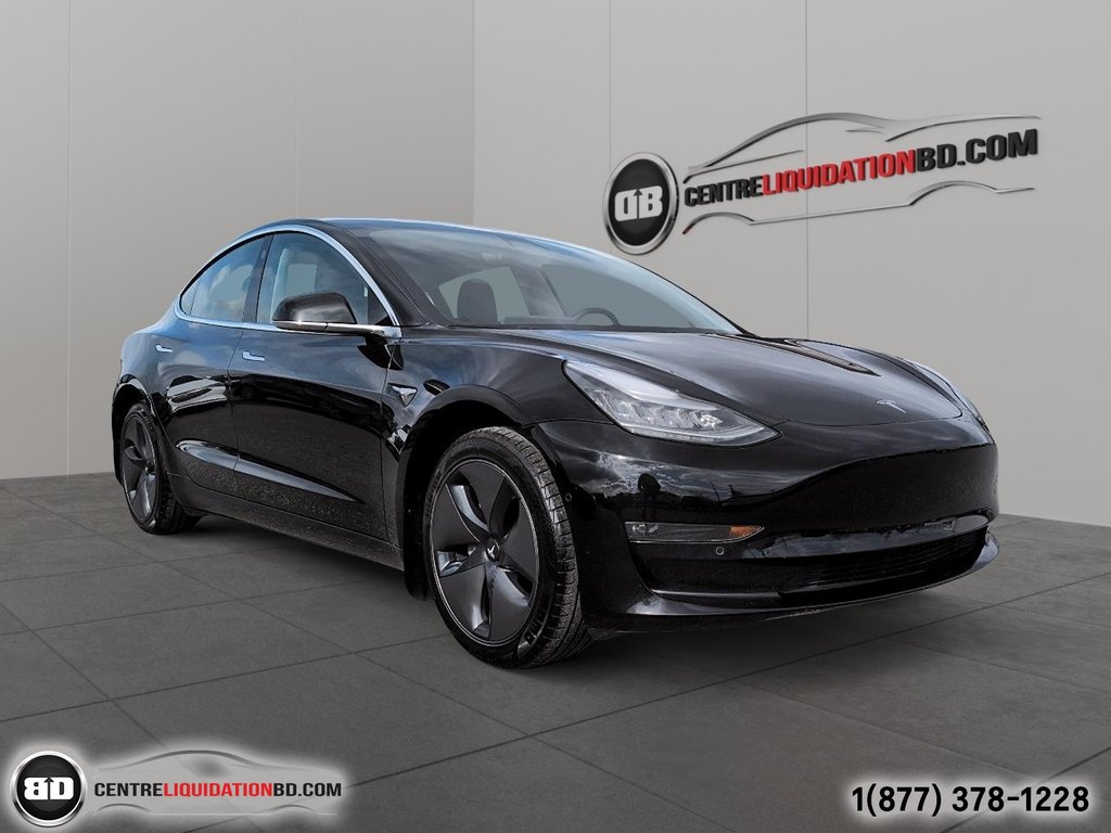 2019 Tesla Model 3 STANDARD PLUS RWD (BAS KM) in Granby, Quebec - 3 - w1024h768px