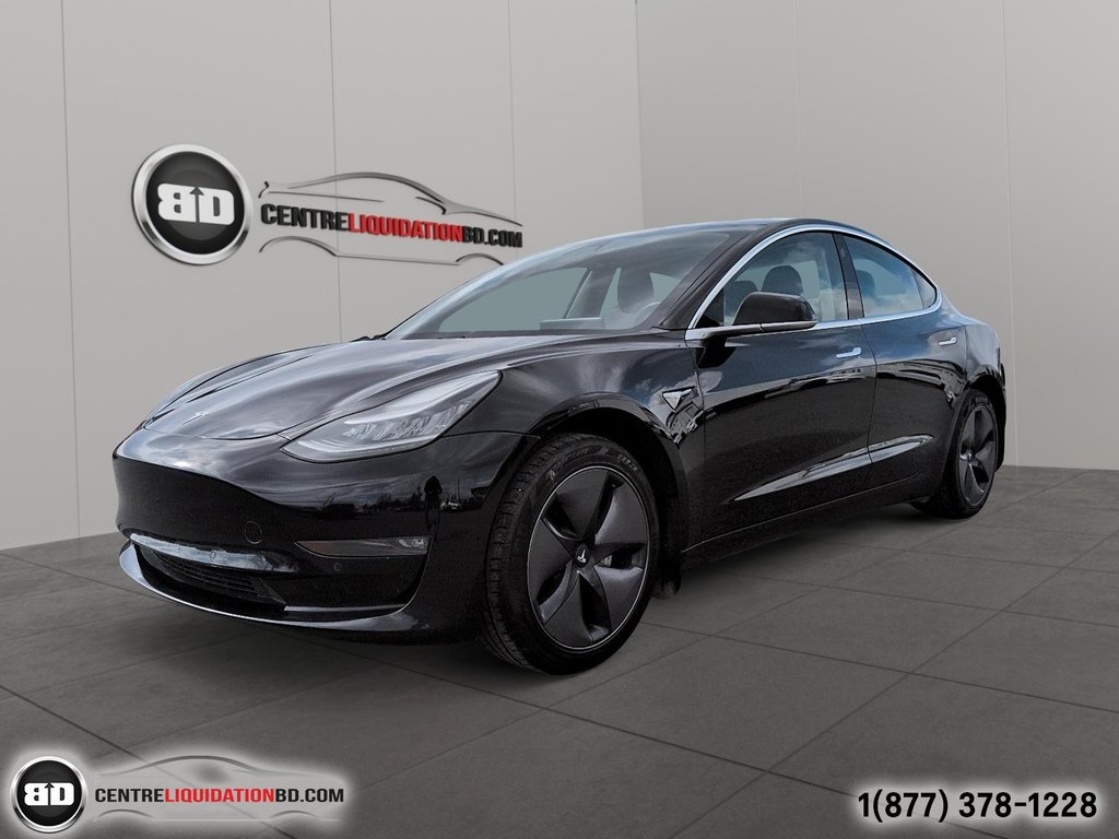 2019 Tesla Model 3 STANDARD PLUS RWD (BAS KM) in Granby, Quebec - 1 - w1024h768px
