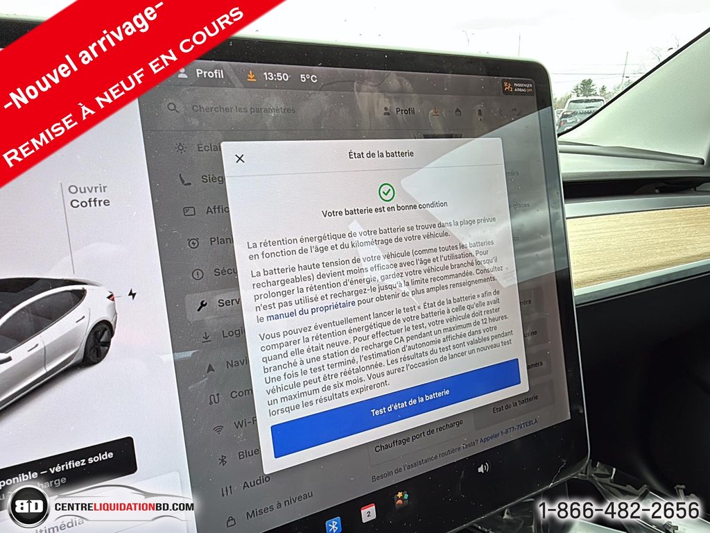 2021 Tesla Model 3 STANDARD RANGE PLUS in Granby, Quebec - 15 - w1024h768px