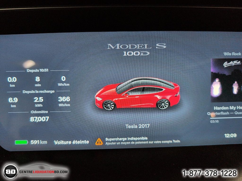 2017 Tesla Model S 100D AWD in Granby, Quebec - 19 - w1024h768px