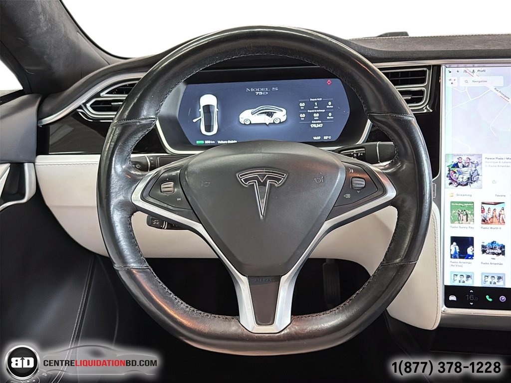 2017 Tesla Model S 75D DUAL MOTOR in Granby, Quebec - 19 - w1024h768px