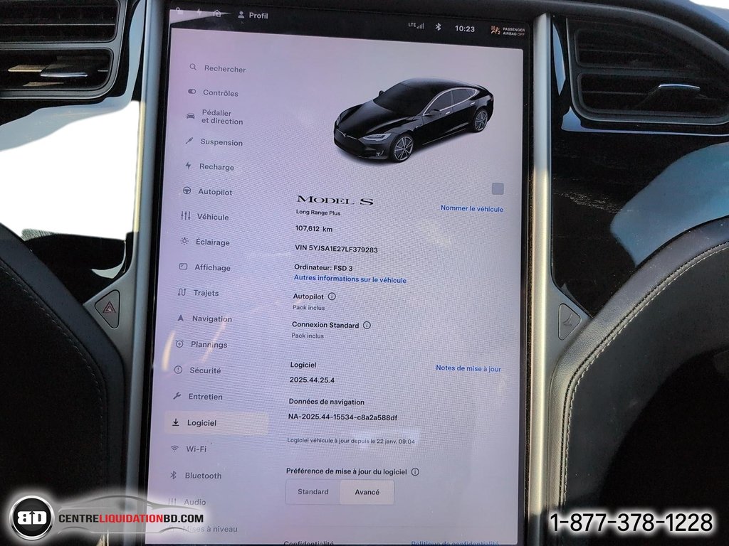 Tesla Model S LONG RANGE PLUS DUAL MOTOR 2020 à Granby, Québec - 21 - w1024h768px