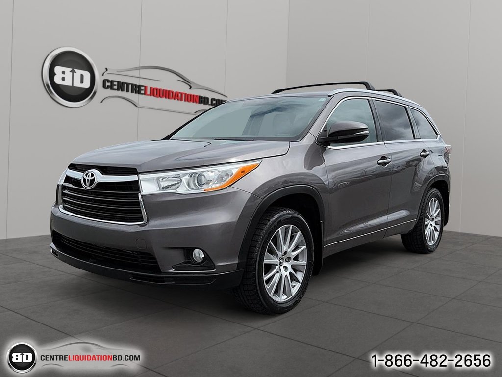 2016  Highlander XLE AWD CUIR TOIT OUVRANT in Granby, Quebec - 1 - w1024h768px