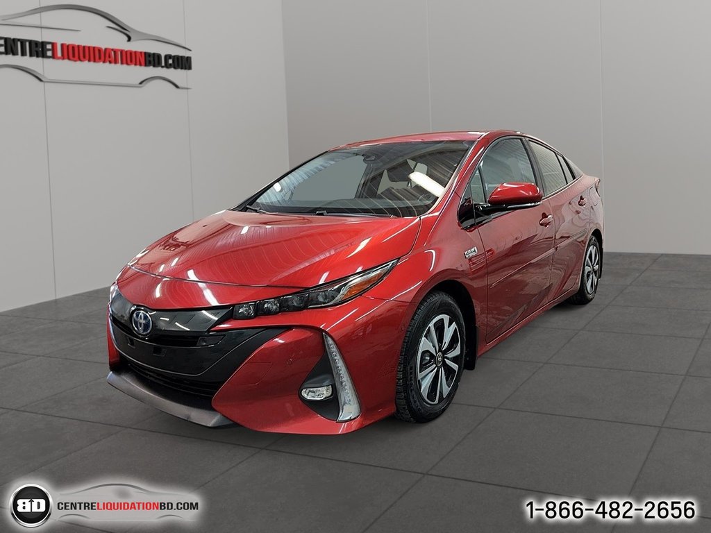 2017 Toyota PRIUS PRIME HYBRIDE BRANCHABLE (40KM AUTONOMIE) TRES RARE in Granby, Quebec - 1 - w1024h768px