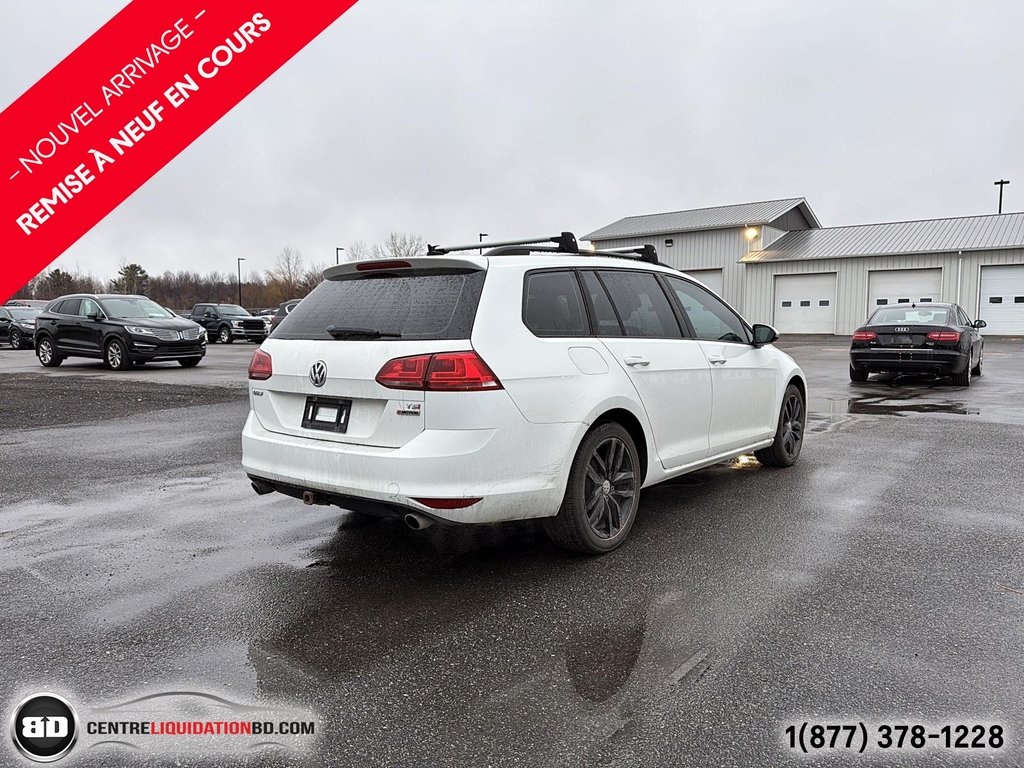 2017 Volkswagen Golf SportWagen CONFORTLINE 4MOTION TSI CUIR TOIT PANO in Granby, Quebec - 8 - w1024h768px