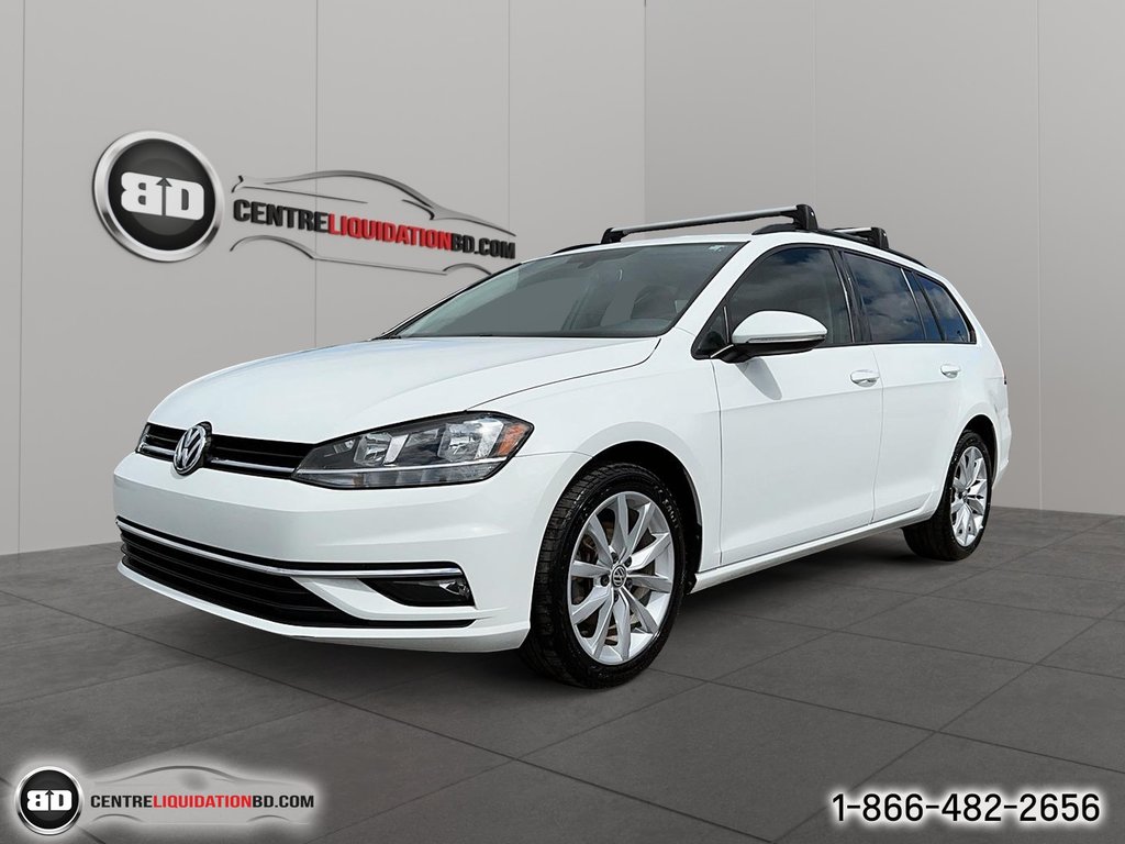 2018  GOLF SPORTWAGEN 4MOTION CUIR TOIT PANO in Granby, Quebec - 1 - w1024h768px