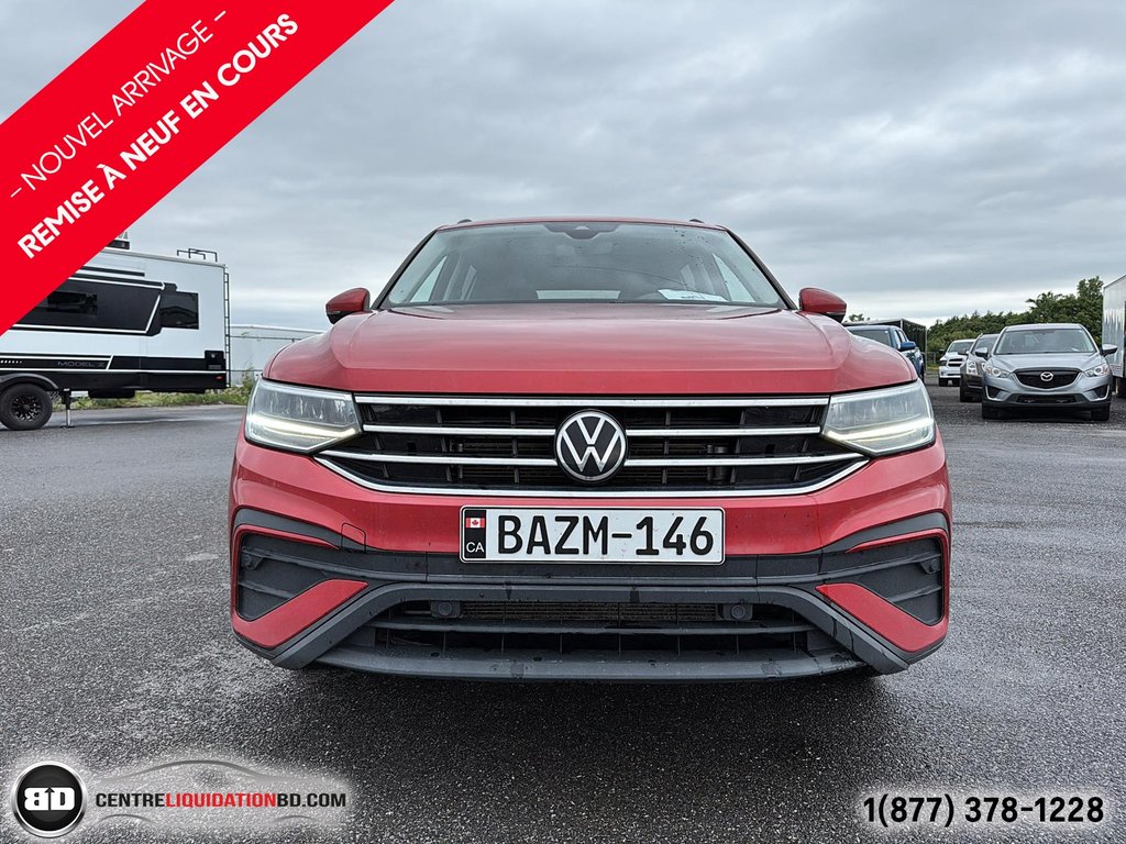 2022 Volkswagen Tiguan Comfortline in Granby, Quebec - 2 - w1024h768px