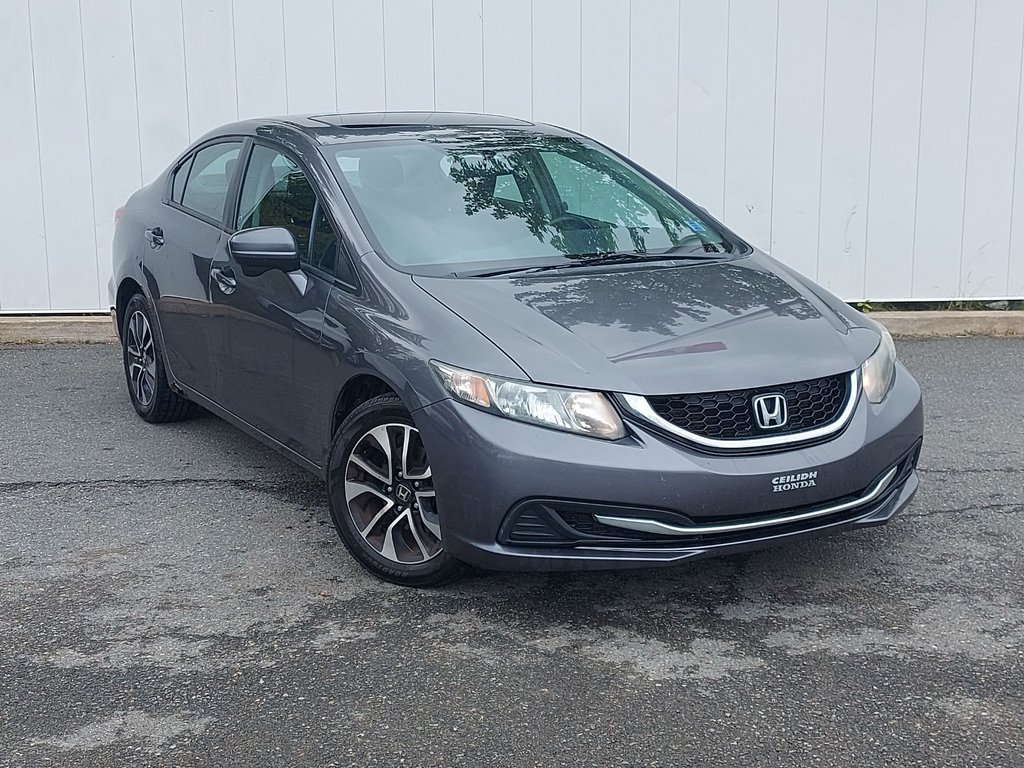 2014 Honda Civic Sedan EX | Sunroof | Cam | USB | Heated Seats in Saint John, New Brunswick - 1 - w1024h768px
