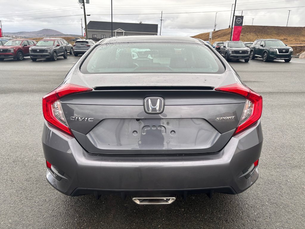 2020 Honda Civic Sport | SunRoof | Cam | USB | Warranty to 2025 in Saint John, New Brunswick - 6 - w1024h768px