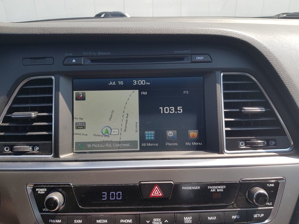 2016 Hyundai Sonata 2.4L Limited | Leather | HtdSeats | Roof | Keyless in Saint John, New Brunswick - 14 - w1024h768px