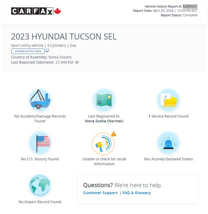 2023 Hyundai Tucson in Antigonish, Nova Scotia - 37 - w1024h768px
