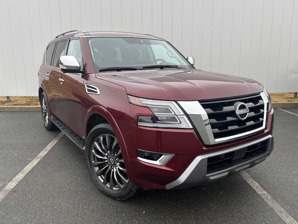 2023 Nissan Armada Platinum | Leather | Roof | Nav | Warranty to 2028 in Saint John, New Brunswick - 1 - w1024h768px