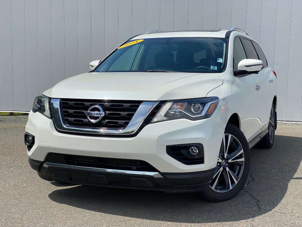 2018 Nissan Pathfinder Platinum | SunRoof | Leather | 7-Pass | Cam | USB in Saint John, New Brunswick - 3 - w1024h768px