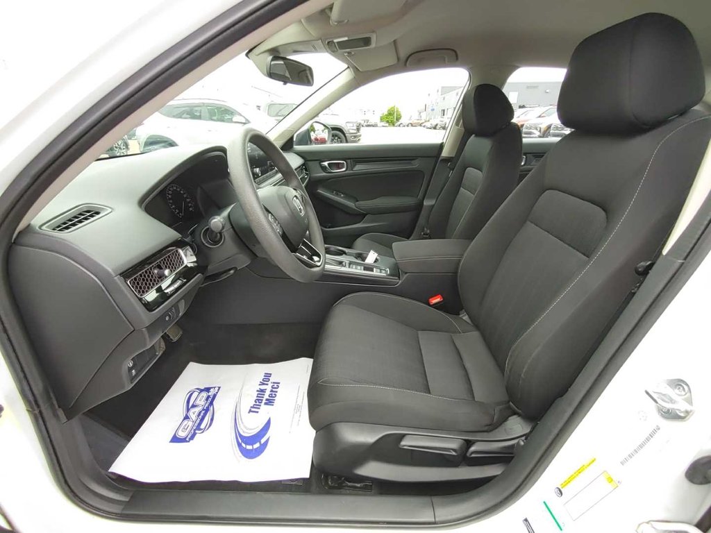 2022 Honda Civic Sedan LX | Cam | USB | HtdSeats | Warranty to 2026 in Saint John, New Brunswick - 22 - w1024h768px