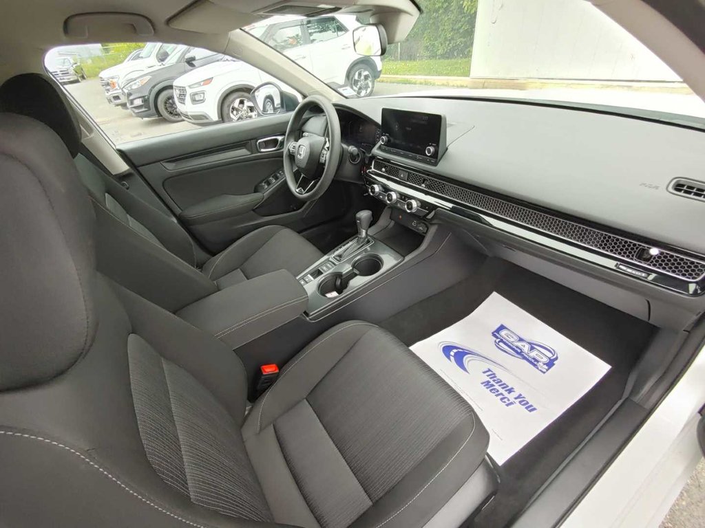 2022 Honda Civic Sedan LX | Cam | USB | HtdSeats | Warranty to 2026 in Saint John, New Brunswick - 32 - w1024h768px