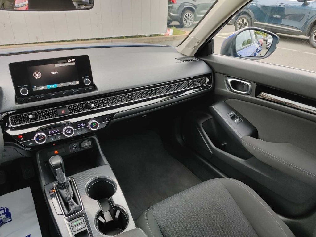 2022 Honda Civic Sedan EX | Roof | Cam | USB | Warranty to 2027 in Saint John, New Brunswick - 43 - w1024h768px