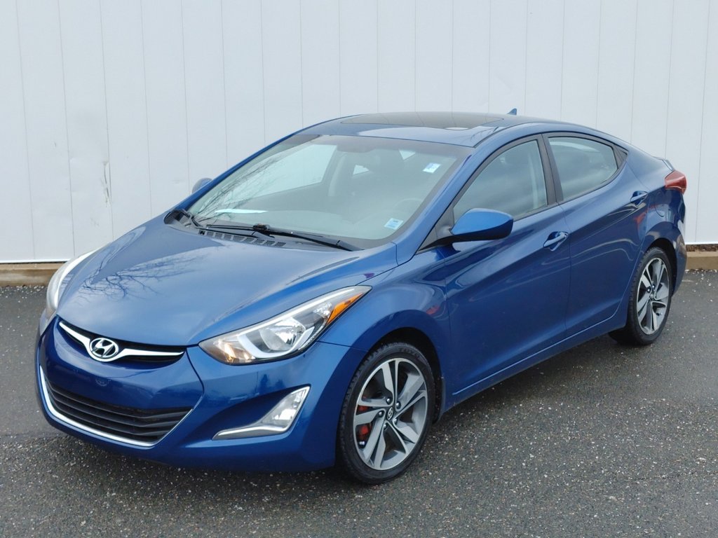 2015 Hyundai Elantra GLS | SunRoof | Cam | USB | HtdSeats | Bluetooth in Saint John, New Brunswick - 7 - w1024h768px