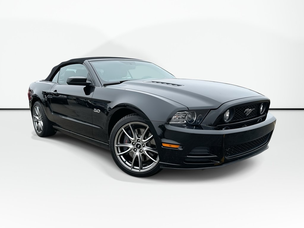 2014 Ford Mustang GT Convertible | Manual | 5L V8 | Leather | HtdSts in Saint John, New Brunswick - 1 - w1024h768px