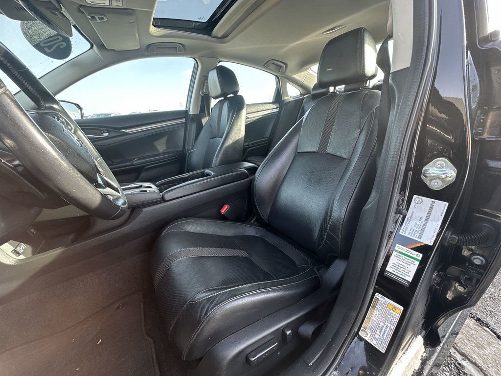 2020 Honda Civic Sedan Touring | Lthr | HtdSeat | Cam | Bluetooth | Aux in Saint John, New Brunswick - 11 - w1024h768px