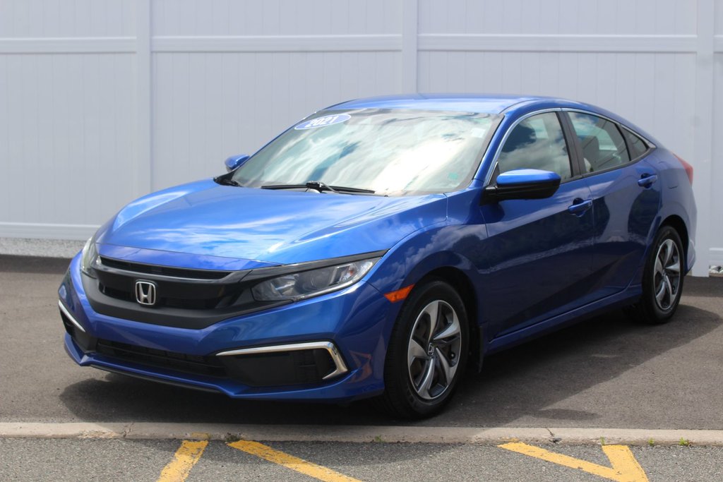 2021 Honda Civic Sedan LX | HtdSeats | Cam | Bluetooth | Warranty to 2025 in Saint John, New Brunswick - 3 - w1024h768px