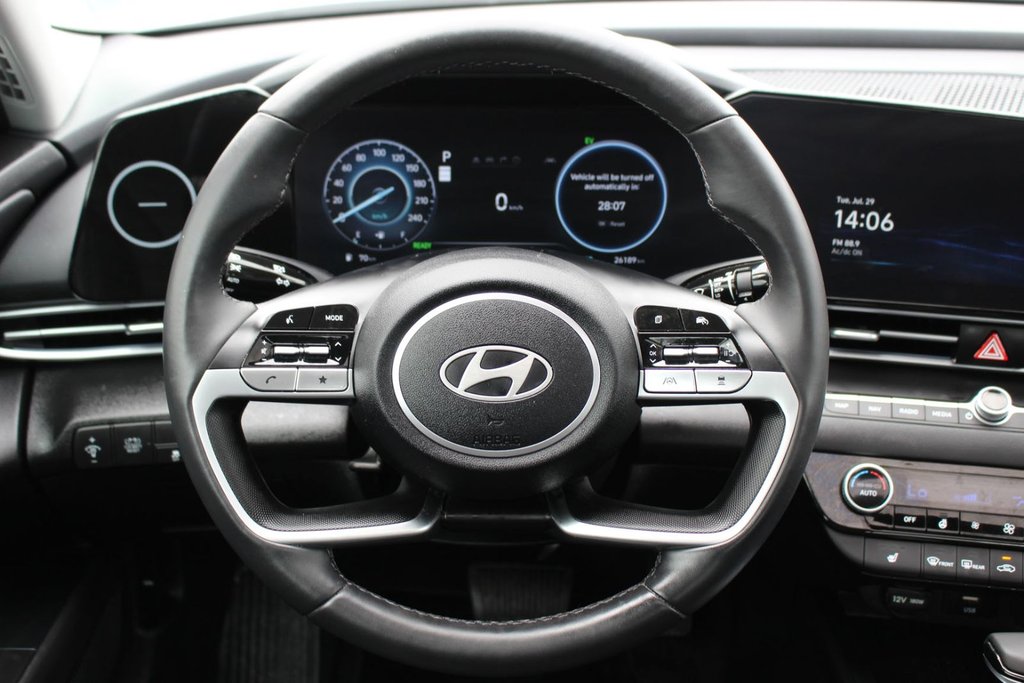 2024 Hyundai Elantra Hybrid Luxury | Lthr | SunRoof | Cam | Warranty to 2032 in Saint John, New Brunswick - 17 - w1024h768px