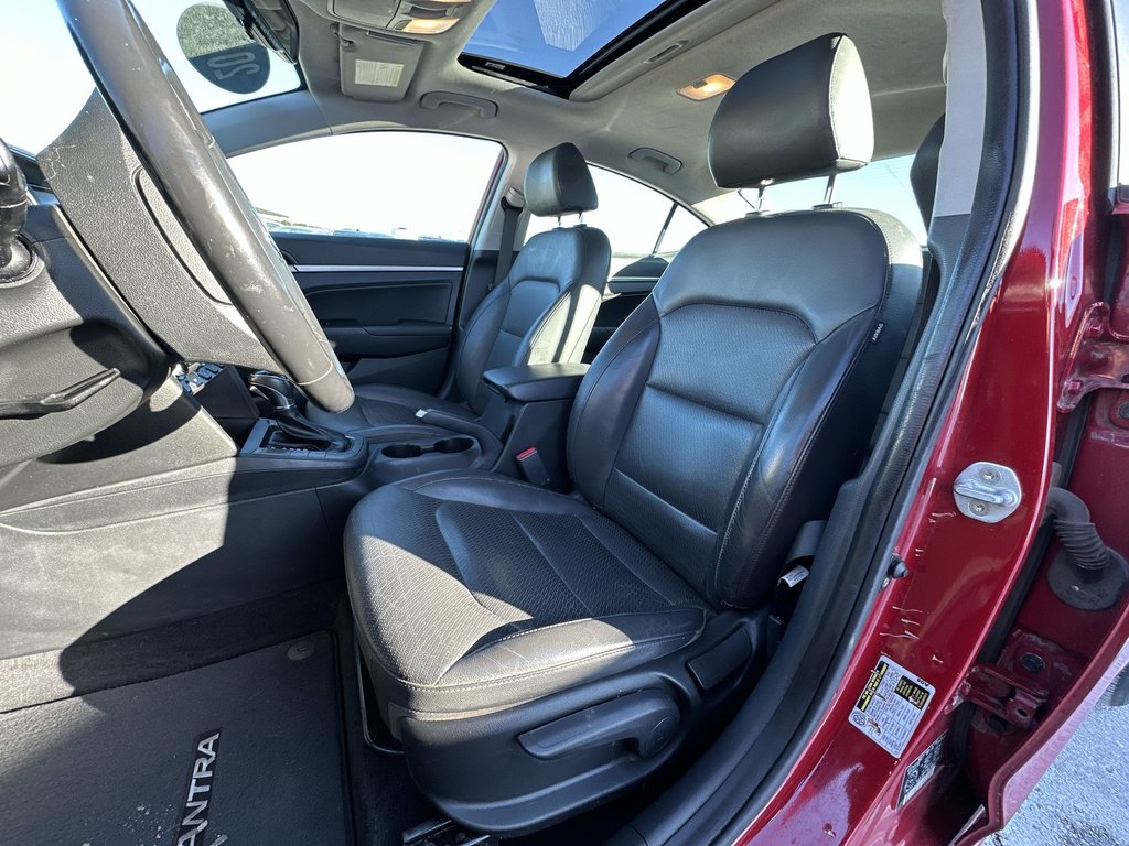2019 Hyundai Elantra Luxury | Roof | Cam | HtdSeat | Lthr | Bluetooth in Saint John, New Brunswick - 11 - w1024h768px