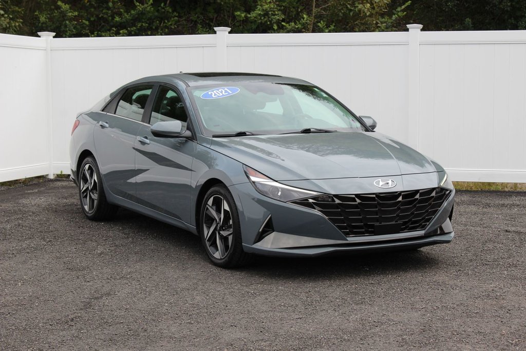 2021  Elantra Ultimate | Leather | SunRoof | Navi | Cam | USB in Saint John, New Brunswick - 1 - w1024h768px