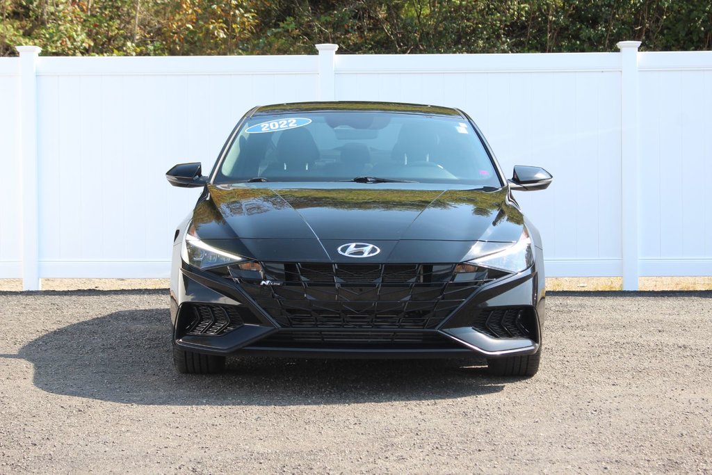 2022  Elantra N-Line | Leather | SunRoof | Warranty to 2026 in Saint John, New Brunswick - 2 - w1024h768px