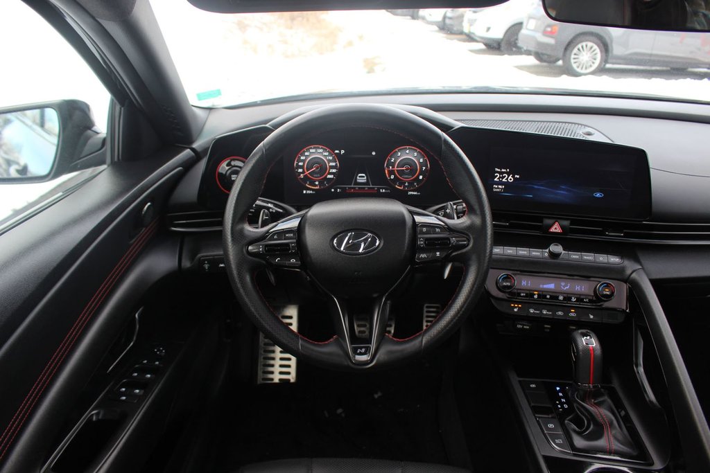 2023 Hyundai Elantra N Line | Leather | Roof | Cam | Warranty to 2028 in Saint John, New Brunswick - 16 - w1024h768px