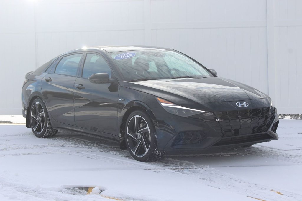 2023 Hyundai Elantra N Line | Leather | Roof | Cam | Warranty to 2028 in Saint John, New Brunswick - 1 - w1024h768px