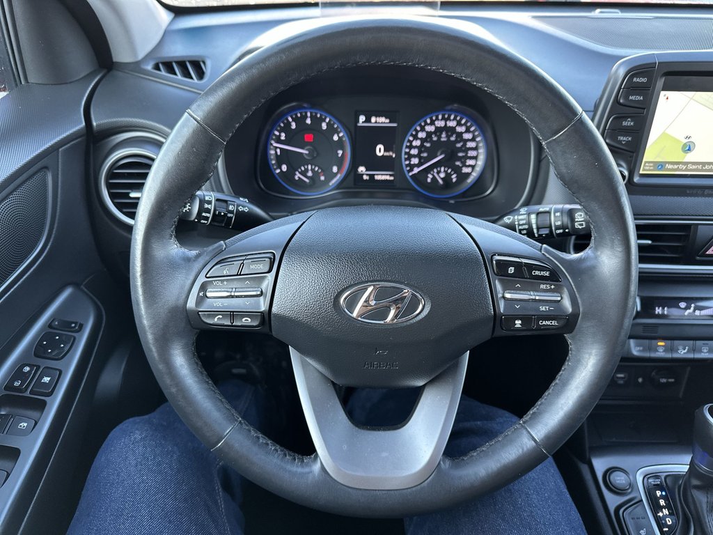 2020 Hyundai Kona Ultimate | Cam | Lthr | HtdSeats | Bluetooth | USB in Saint John, New Brunswick - 17 - w1024h768px