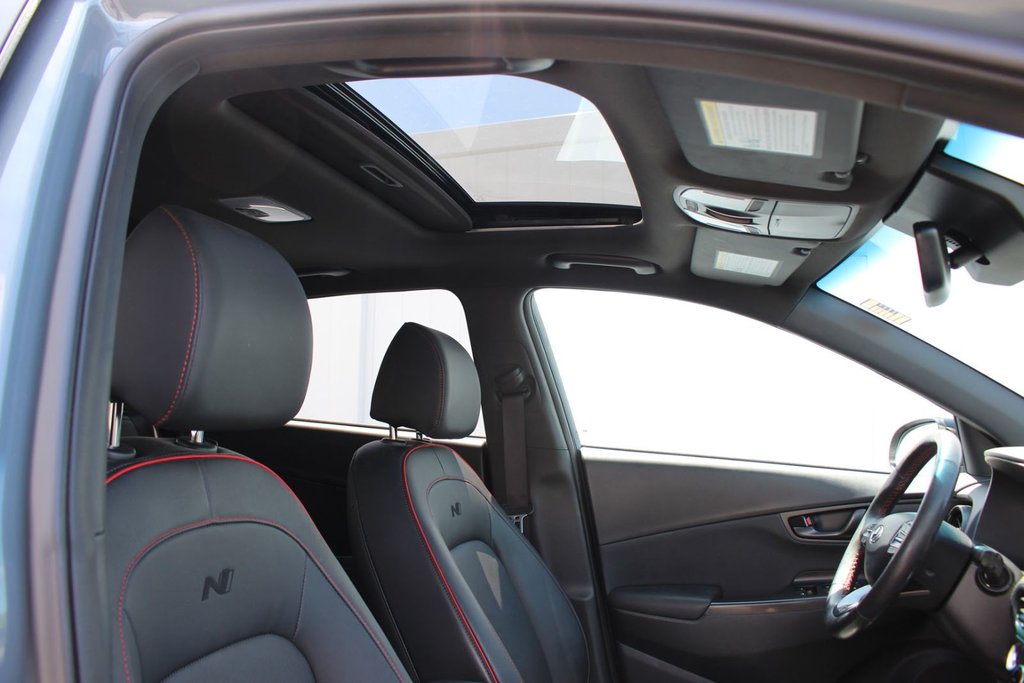 Hyundai Kona N LINE | Leather | Roof | Nav | Warranty to 2027 2023 à Saint John, Nouveau-Brunswick - 50 - w1024h768px