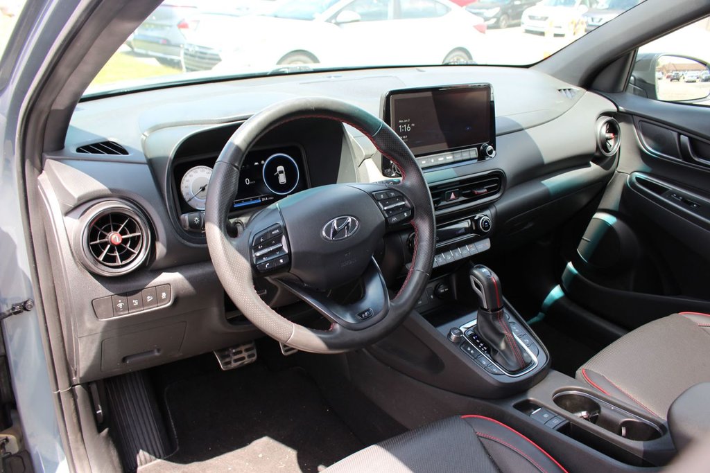 Hyundai Kona N LINE | Leather | Roof | Nav | Warranty to 2027 2023 à Saint John, Nouveau-Brunswick - 11 - w1024h768px
