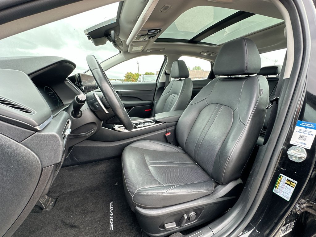 2022 Hyundai Sonata Hybrid Ultimate | Roof | Lthr | Nav | Warranty to 2030 in Saint John, New Brunswick - 11 - w1024h768px