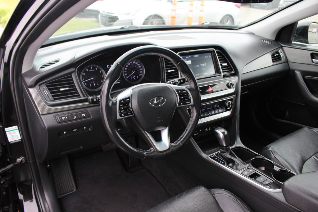 2019 Hyundai SONATA LUX Luxury | Leather | SunRoof | Nav | Cam | USB | XM in Saint John, New Brunswick - 11 - w1024h768px