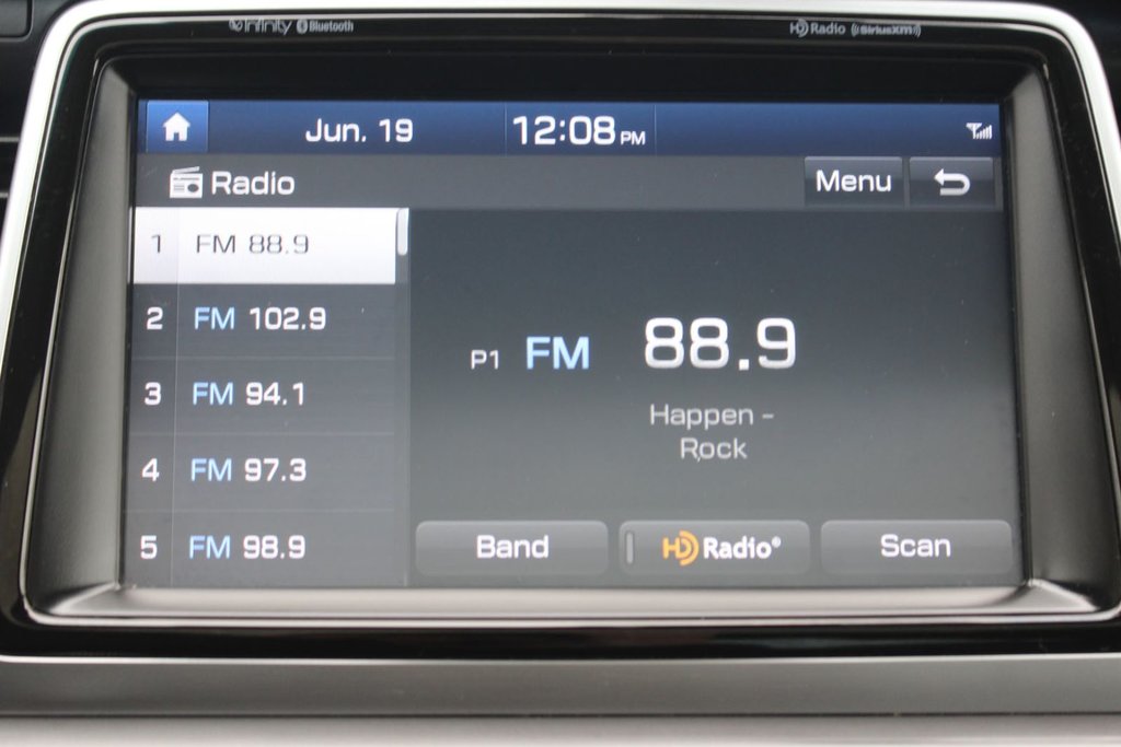 2019 Hyundai SONATA LUX Luxury | Leather | SunRoof | Nav | Cam | USB | XM in Saint John, New Brunswick - 23 - w1024h768px
