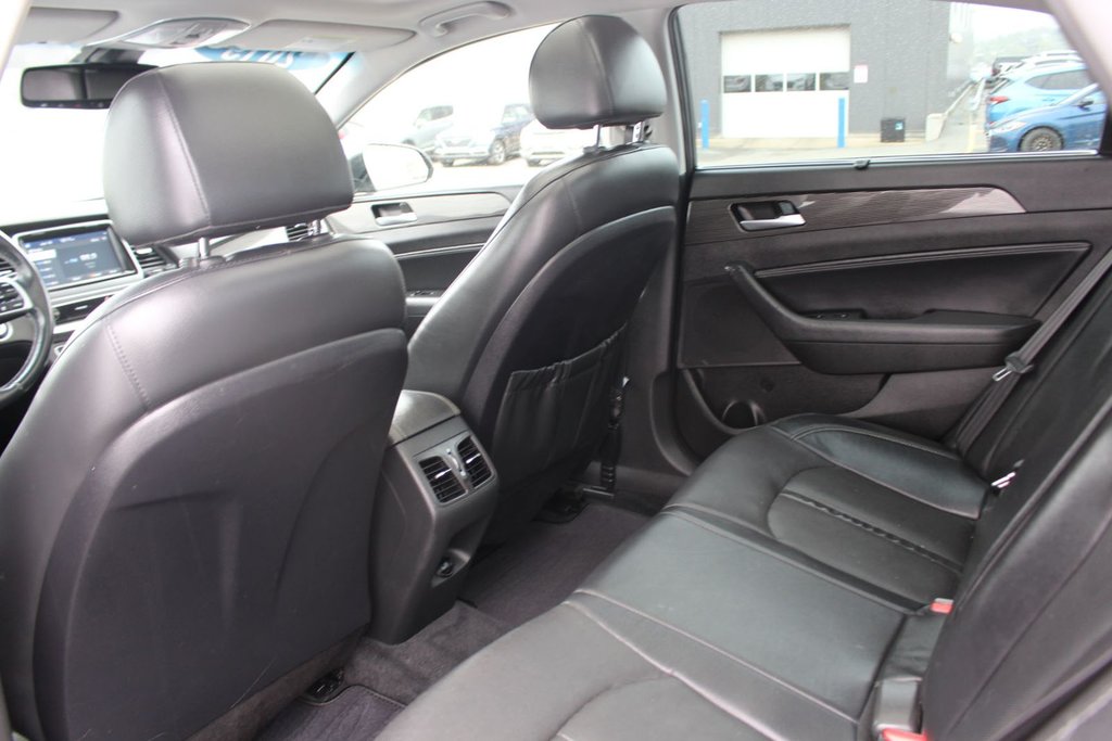 2019 Hyundai SONATA LUX Luxury | Leather | SunRoof | Nav | Cam | USB | XM in Saint John, New Brunswick - 32 - w1024h768px