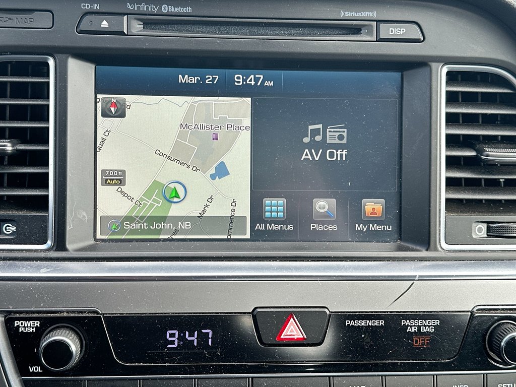 2017 Hyundai Sonata 2.4L Limited | Lthr | Cam | HtdSeat | Bluetooth in Saint John, New Brunswick - 25 - w1024h768px