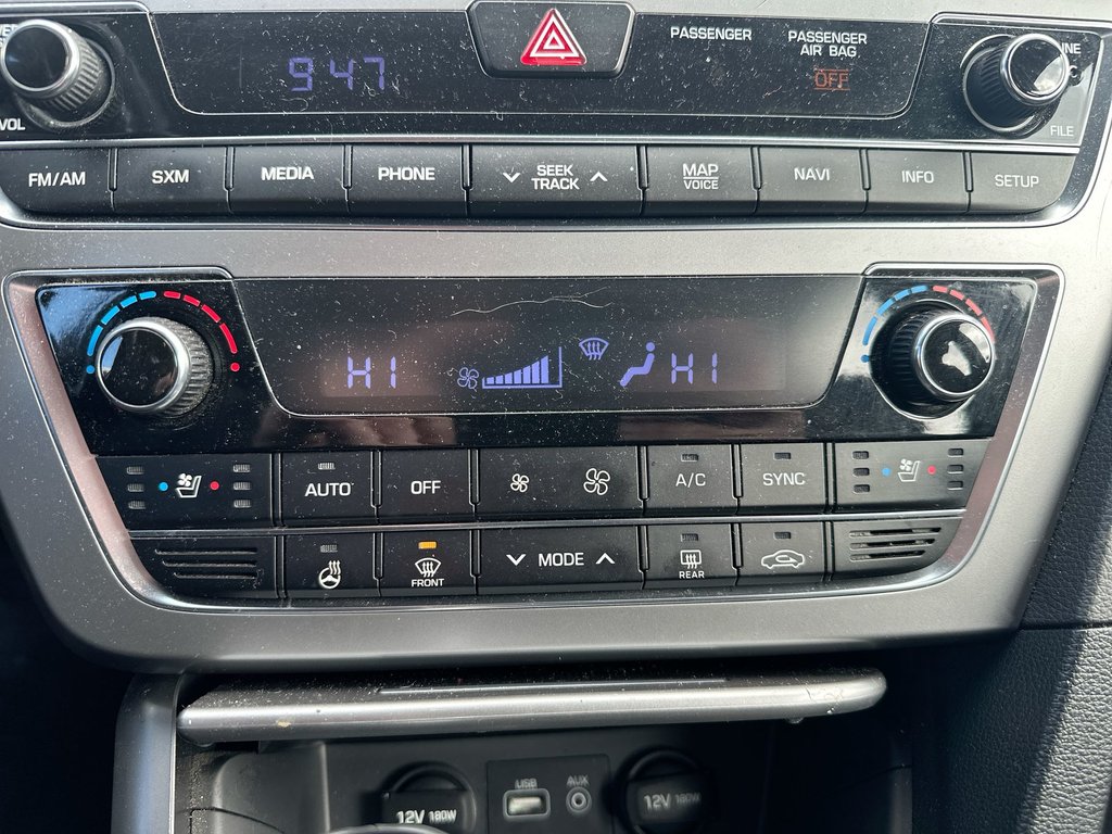 2017 Hyundai Sonata 2.4L Limited | Lthr | Cam | HtdSeat | Bluetooth in Saint John, New Brunswick - 27 - w1024h768px